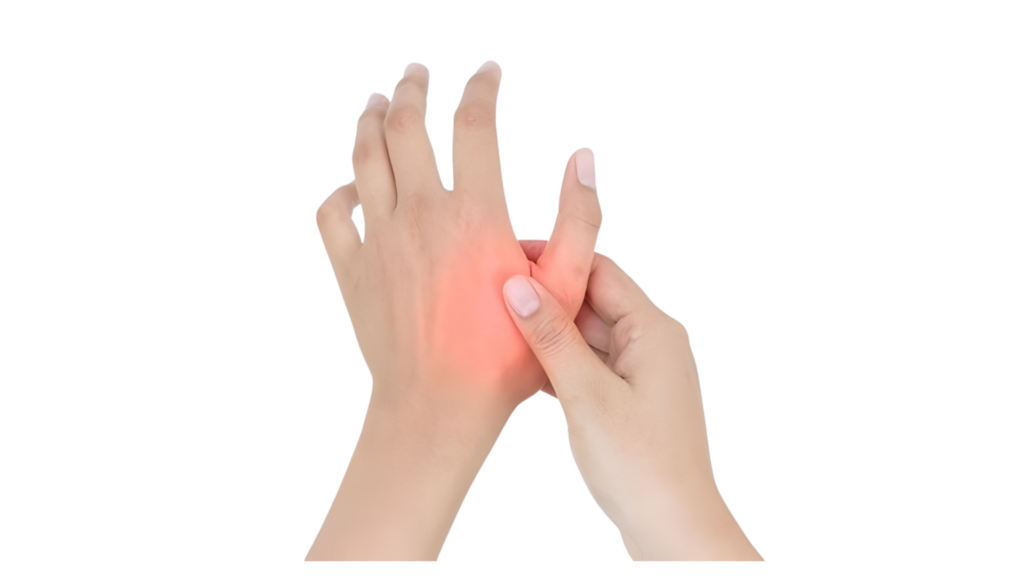 Hematoma en el pulgar